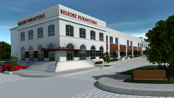 Belfort Furniture Unifies Store Exterior With New Design Mrd